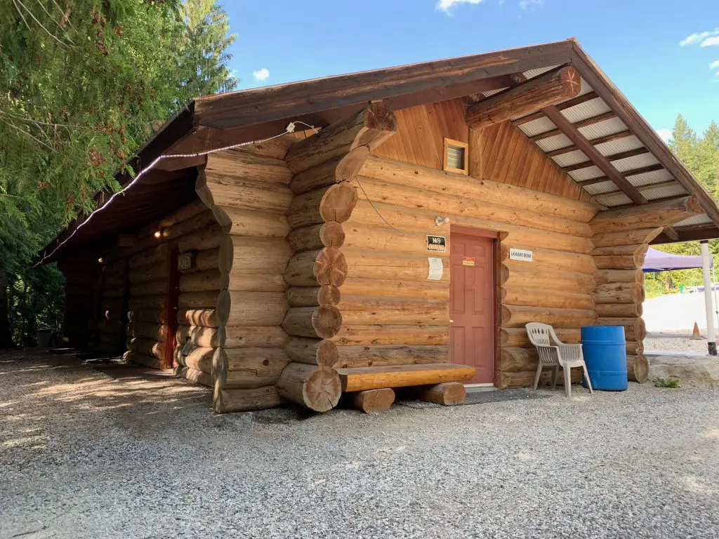 Cedar Falls Campground wash house